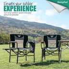 SUNNYFEEL Oversized Camping Directors Chair 500 LBS Heavy Duty, Portable - Image 3