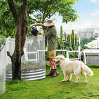 Land Guard Galvanized Raised Garden Bed Kit, Galvanized Planter Raised Garden - Image 7