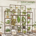 Plant Stand Indoor with Grow Light 14 tiers Large Plant Shelf - Image 8
