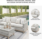Signature Design by Ashley Seton Creek Cottage Nuvella Weather Resistant Fabric - Image 5