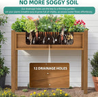 YITAHOME Elevated Garden Bed HDPE Raised Garden Bed - Image 2