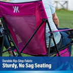 Kijaro Foldable Camping Chair, Vik Black - Image 13