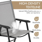 Yaheetech Patio Dining Chairs Set of 4 - Image 7