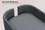 PURPLE LEAF Outdoor Daybed Sun Chaise Lounge Chairs - Image 4