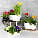 Beautiful Hanging Flower Pots for Outside Railing Or Fence - Image 6