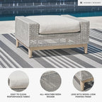 Signature Design by Ashley Seton Creek Casual Nuvella Weather Resistant Fabric - Image 4