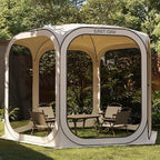 East Oak Screen House Tent Pop-Up, Portable Screen Room Canopy Instant Screen by EASTOAK