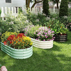 Galvanized Metal Planter Raised Garden Bed Kit - Image 6