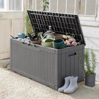 Greesum 100 Gallon Resin Patio Storage Box - Image 2