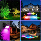 Solar Spot Lights Outdoor Color Changing, 7 Modes Auto On/Off Solar Landscape - Image 7