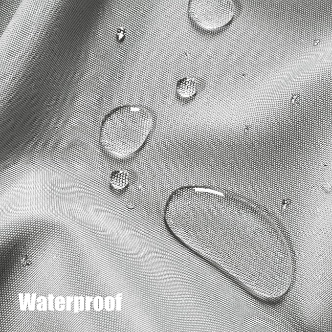 BONZER Outdoor Curtains for Patio Waterproof Thick Privacy Extra Wide Grommet - Image 3