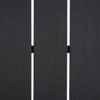 SAFAVIEH Couture Outdoor Collection Martinique Black Solid Wood Patio Coffee - Image 8
