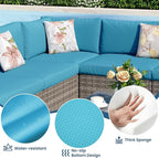 Wisteria Lane 8 Pieces Outdoor Patio Furniture Set - Image 3