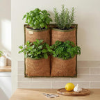 Vertical Garden Planter, 4 Pocket, Vertical Planter, wall planters - Image 5