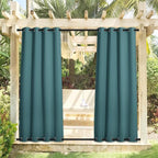 NICETOWN 2 Panels Outdoor Curtains - Image 2