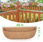 HFHOME 2PCS 48 Inch Coco Liners - Image 2