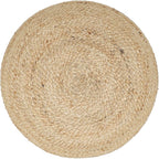 REDEARTH · Jute Circular Jute Pouf Ottoman - Image 5
