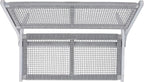 SAFAVIEH Outdoor Collection Kobina Grey Acacia Wood/Grey Rope Foldable Bench - Image 6