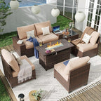 Aoxun 7 Pieces Patio Furniture Set by Aoxun