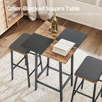 Bar Table, Kitchen Dining Table, Bar Counter Height Table, Pub Color Matching - Image 5