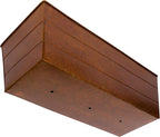 22" Galvanized Window Box Flower Planter by Trademark Innovations - Image 2