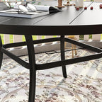 VICLLAX Patio Dining Set for 8, Outdoor Furniture Set Includes 53" Round Patio - Image 5