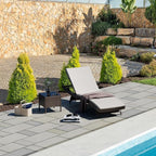 Pamapic Patio Chaise Lounge Set 2 Pieces，Patio Lounge Chair - Image 4