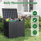 Outdoor Storage Box, Resin Deck Boxes Indoor and outdoor, Waterproof Storage - Image 3