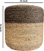 S & L Homes Pouf Ottoman - Image 2