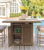 Signature Design by Ashley Walton Bridge Casual Outdoor Bar Table - Image 11