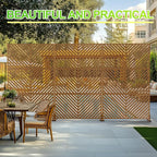 Outdoor Privacy Screen, Freestanding Privacy Fence Panels - Image 3