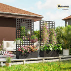 Outsunny Galvanized Raised Garden Bed - Image 2
