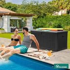 YITAHOME 150 Gallon Large Deck Box - Image 3