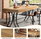 Tribesigns 63" Counter Height Bar Table - Image 5