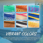 PNAEUT Handwoven Mayan Hammock, Thick Soft Rope Double Hammock - Image 8