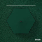 Best Choice Products 7.5ft Outdoor Solar Market Table Patio Umbrella - Image 4