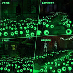 BrizLabs 8 Pack 48 LED Halloween Solar Lights, 2 Modes Outdoor Halloween - Image 8