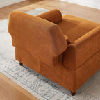Chaise Lounge Chair Indoor Set of 2, Oversized Accent Chair - Image 8