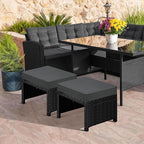 Yaheetech Wicker Ottomans - Image 8
