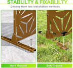 Outdoor Privacy Screen, Freestanding Privacy Fence Panels - Image 5