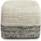 SIMPLIHOME Macie Square Pouf - Image 4