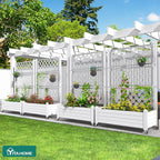 YITAHOME 43.3x17.7x61 in Planter Trellis Box - Image 2
