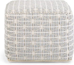 SIMPLIHOME Noreen Square Pouf - Image 5