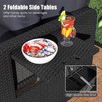 HAPPYGRILL Patio Rattan Wicker Daybed - Image 6