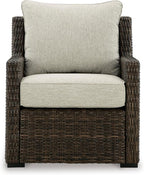 Signature Design by Ashley Brook Ranch Casual Nuvella Weather Resistant Fabric - Image 8