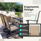 Pamapic 7-Piece Patio Dining Furniture Set - Image 5