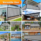 Artpuch Outdoor Pergola Shade Cover 9x16 FT Sun Shade Cloth - Image 6