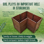 Dalen Modular Raised Bed Garden – Faux Wood – 8 Panel Starter Pack – Makes - Image 7
