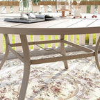 VICLLAX 50" Outdoor Round Patio Table - Image 2