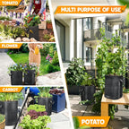 4Pcs 15 Gallon Potato Grow Bags - Image 7